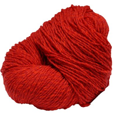Salmon Aran hand knitting wool suitable for traditional cable stitched and crafting.