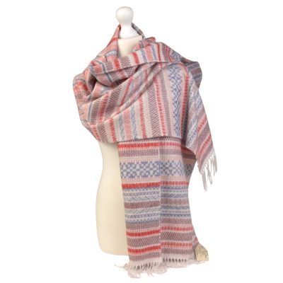 pure soft cashmere Christmas shawl.