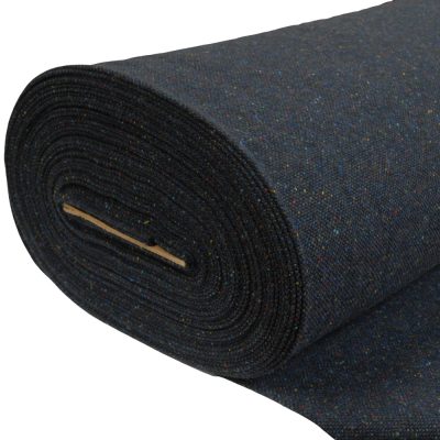 Heavy weight tweed wool fabric in 503 colourway. Salt and pepper fleck.